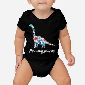 Cute Mommysaurus Dinosaur Mothers Day Gift Idea Baby Onesie | Crazezy