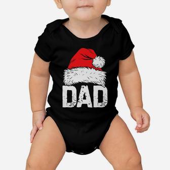 Dad Santa Christmas Family Matching Pajamas Papa Xmas Gifts Baby Onesie | Crazezy UK