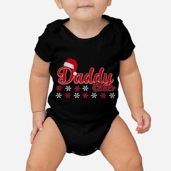 Daddy Claus Matching Family Christmas Pajamas Gifts Baby Onesie | Crazezy