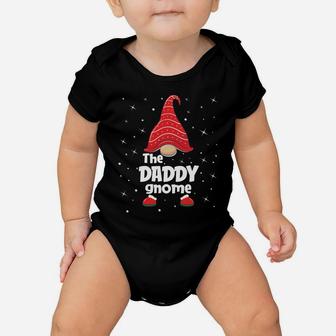 Daddy Gnome Family Matching Christmas Funny Gift Pajama Baby Onesie | Crazezy AU
