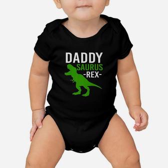Daddy Saurus Rex Baby Onesie | Crazezy
