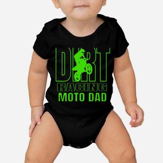 Dirt Racers Dad Dirt Bike Racing Motocross Dad Baby Onesie - Monsterry