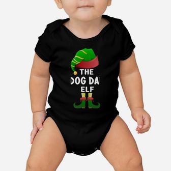 Dog Dad Elf Christmas Family Matching Pajamas Xmas Elf Group Baby Onesie | Crazezy CA