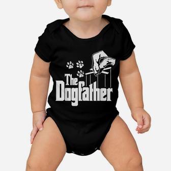 Dog-Father Dad Papa Puppy Paw Print Funny Animal Lover Gift Baby Onesie | Crazezy UK