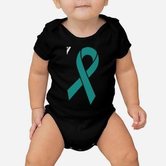 Dysautonomia Awareness Products Pots Ribbon Fighter Mom Baby Onesie | Crazezy