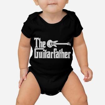 Fathers Day The Guitar-Father Musician Guitarist Dad Gift Baby Onesie | Crazezy CA