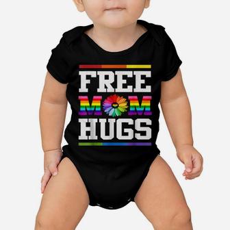 Free Mom Hugs Pride Lgbt Baby Onesie - Monsterry AU