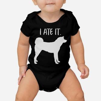Funny Akita Dog Dad Mom Owner Lover Baby Onesie | Crazezy