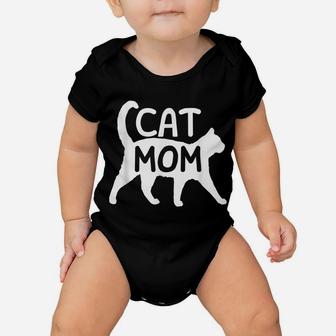 Funny Cat Mom Shirt For Women Cat Lovers Cute Mothers Day Baby Onesie | Crazezy CA