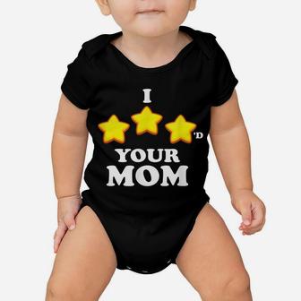 Funny Gaming I Three Starred Your Mom Baby Onesie | Crazezy