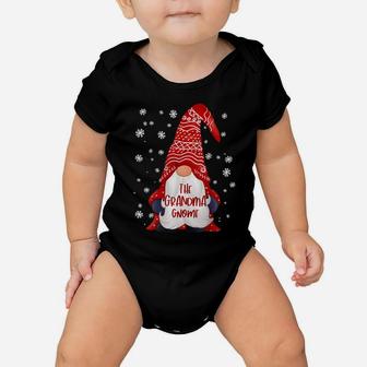 Funny Grandma Gnome Family Matching Christmas Gift Pajama Baby Onesie | Crazezy UK