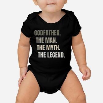Godfather The Myth The Legend Baby Onesie | Crazezy DE