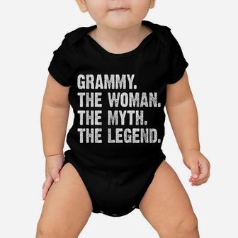Grammy The Myth The Legend Mother's Day Gift Women Baby Onesie | Crazezy AU