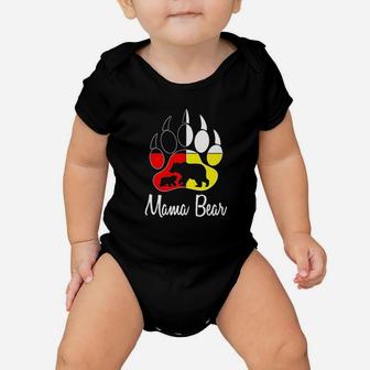 I Love Family Love Mama Bear Baby Onesie | Crazezy AU