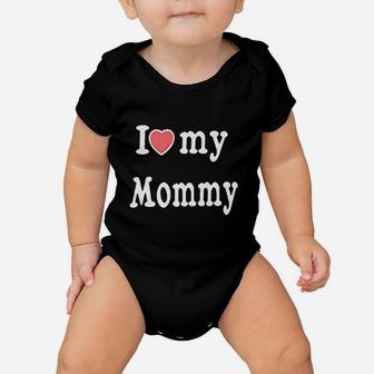 I Love My Daddy Mommy Baby Onesie | Crazezy UK