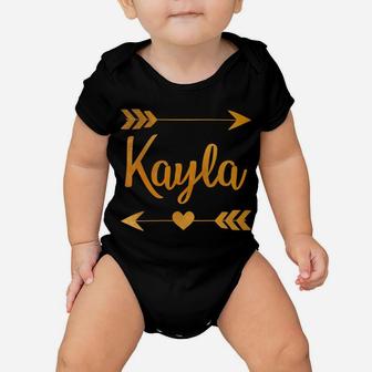 Kayla Personalized Name Funny Birthday Custom Mom Gift Idea Baby Onesie | Crazezy