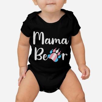 Mama Bear Transgender Mom Trans Pride Gift Baby Onesie | Crazezy DE