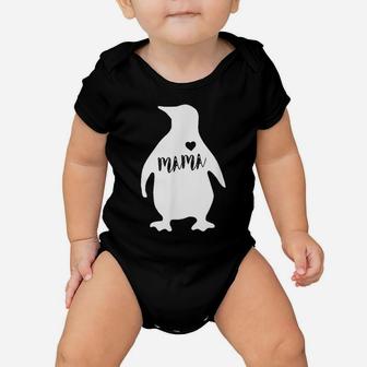 Mama Penguin Shirt - Cute Mothers Day Gift For Mom Baby Onesie | Crazezy CA