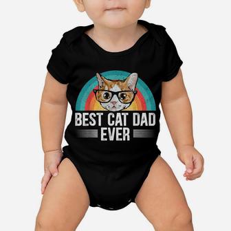 Mens Best Cad Dad Ever For A Cat Daddy Cat Lovers Baby Onesie | Crazezy