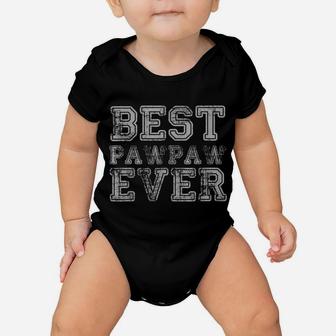 Mens Best Pawpaw Shirt Father's Day Gift From Daughter Dog Dad Baby Onesie | Crazezy AU