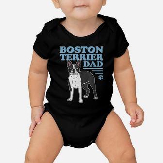 Mens Boston Terrier Dad Dog Owner Boston Terrier Baby Onesie | Crazezy UK