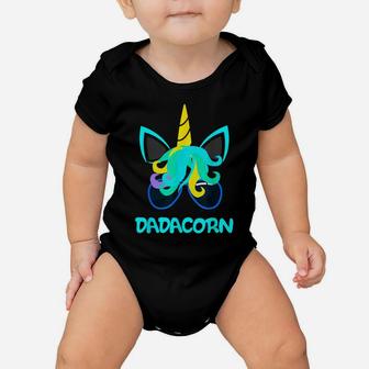 Mens Dadacorn Unicorn Dad Father's Day Daddy Father Gift Baby Onesie | Crazezy DE