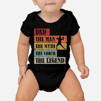 Mens Retro Football Coach Outfit For Dad, Football Baby Onesie | Crazezy