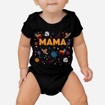 Mexican Fiesta Birthday Mexico Mama Mom Matching Family Gift Baby Onesie | Crazezy DE