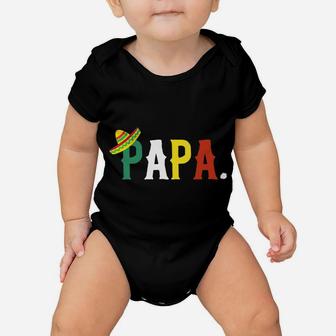 Mexican Fiesta Birthday Party Theme Papa Matching Family Dad Baby Onesie | Crazezy UK