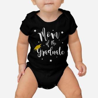 Mom Of The Graduate T-Shirt Graduation Family Mother Gift Baby Onesie | Crazezy AU