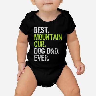 Mountain Cur Dog Dad Fathers Day Dog Lovers Gift Baby Onesie | Crazezy CA