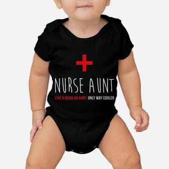 Nurse Aunt Shirt, Funny Cute Nursing Medical Gift Baby Onesie | Crazezy
