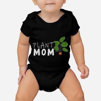 Plant Mom Flower Garden Gifts For Women Lover Gardening Baby Onesie | Crazezy