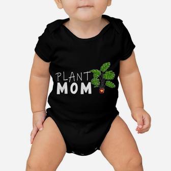 Plant Mom Flower Garden Gifts For Women Lover Gardening Baby Onesie | Crazezy AU