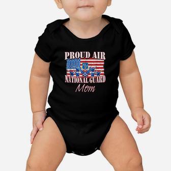Proud Air National Guard Mom Usa Air Force Mothers Day Baby Onesie | Crazezy DE