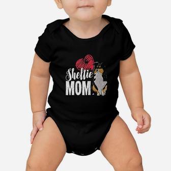 Sheltie Mom Baby Onesie | Crazezy DE