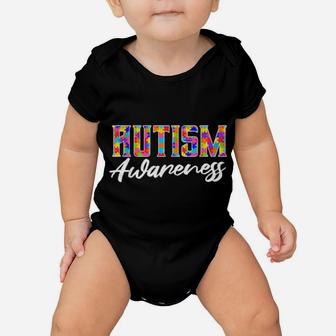Statement Autism Awareness Autistic Autism Moms Baby Onesie - Monsterry
