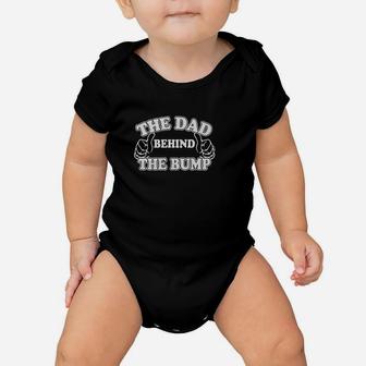 The Dad Behind The Bump Baby Onesie | Crazezy DE