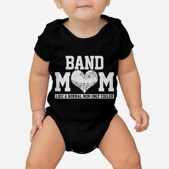 Womens Band Mom Funny High School Marching Band Proud Mother Gift Baby Onesie | Crazezy AU