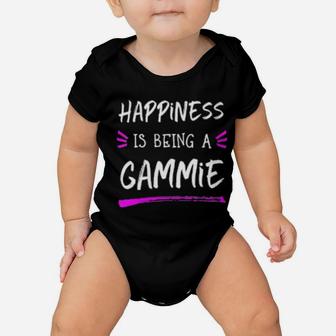 Womens Happiness Is Being A Gammie Mother's Day Baby Onesie - Monsterry DE