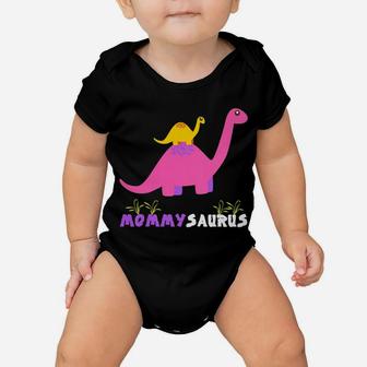 Womens Mommysaurus Shirt Cute Mother Dinosaur Baby Onesie | Crazezy