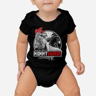 Womens Mommysaurus Shirt Mothers Day Gift T-Rex Mom Dinosaur Baby Onesie | Crazezy
