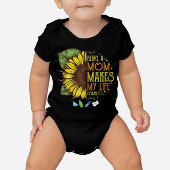 Womens Mothers Day New Mom Shirt Plus Size Floral Flower Graphic Baby Onesie | Crazezy DE