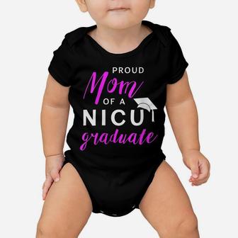 Womens Proud Mom Of A Nicu Graduate Preemie Shirt Baby Onesie | Crazezy