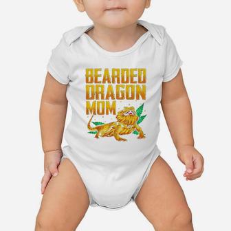 Bearded Dragon Motherss Day Birthday Gifts Baby Onesie | Crazezy AU