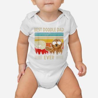 Best Doodle Dad Ever Goldendoodle Dog Dad Gift Father's Day Baby Onesie | Crazezy AU