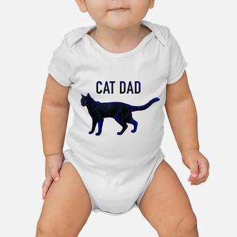 Cat Dad Gifts Fathers Day For Best Cat Dad Ever Men Daddy Baby Onesie | Crazezy UK