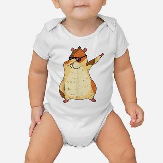 Cool Dabbing Guinea Pig Mom Animal Lover Rodent Baby Onesie | Crazezy