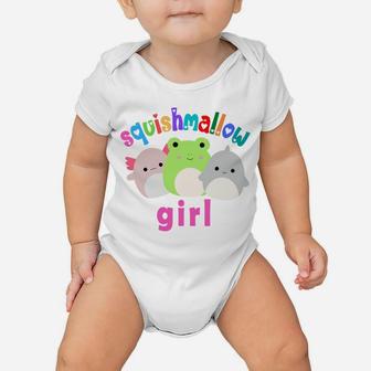 Cute Squishmallow Girl Kindergarten Color For Kids Girls Mom Baby Onesie | Crazezy DE