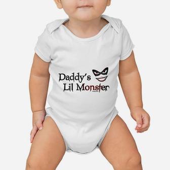 Daddys Lil Monster Baby Onesie | Crazezy DE
